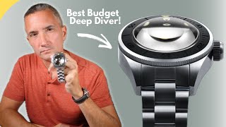 Spinnaker Piccard Skeleton Automatic Review Rolex Inspired 1800 ft Diver King [upl. by Arraik]