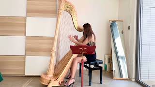 A Scarlatti  Minuetto in E minor arr Bouchaud ABRSM Grade 4 nonpedal Harp Exam List A 豎琴4級考試歌 [upl. by Ingeborg]