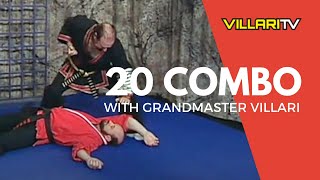 20 Combination  Shaolin Kempo Karate  with Grandmaster Villari [upl. by Olivia639]