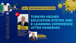 Turkish higher education system and elearning experience after pandemic  Dr Ahmet Salih Ikiz [upl. by Maggs991]