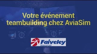 Faiveley Transport  Événement teambuilding chez AviaSim [upl. by Adnerb603]