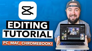 CapCutcom Editing Tutorial For PC and Chromebook COMPLETE Guide [upl. by Inad]