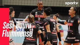 SESI Vôlei Bauru x São Caetano  Melhores Momentos  Superliga Feminina 2324 [upl. by Octavius440]