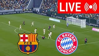 🔴LIVE  Barcelona vs Bayern Munich  Champions league 2024 Match Live Now [upl. by Damon]