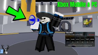 PC Mobile amp Xbox How to use the Megaphone Emote in Roblox Arsenal [upl. by Amis]