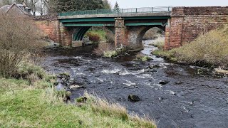 Strathaven to Murkirk Rd Drone under the bridge  a wee snippet [upl. by Remo]