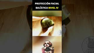 Mascaras Antibalas de NIVEL IV sabiasque tactical policia [upl. by Deedahs433]