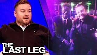 “Lads I’m Done” Alex Brooker Meets His Hero  The Last Leg [upl. by Yla]