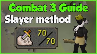 I got rank 1 Slayer in 1 month  OSRS Combat 3 guide [upl. by Range]