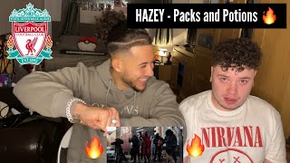 HAZEY  Packs and Potions Official Video REACTION [upl. by Nomad466]