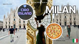 We visited Milan  Hindi Italy Travel Vlog [upl. by Niltag]