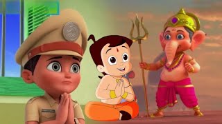 Little Singham Aur Chhota Bheem Aur Little Ganesha  Little Singham Cartoon [upl. by Crystie]