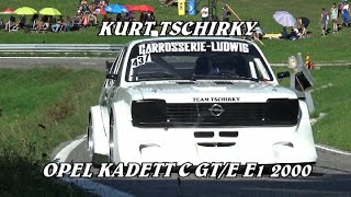 BERGRENNEN GURNIGEL 2024  KURT TSCHIRKY  OPEL KADETT C E1 2000  VIDEOCLIP BY BELLUNOVIDEO [upl. by Rhodie7]