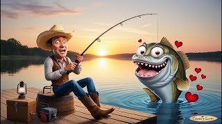 Fishing For Love 🎣💔  A Funny Country Song 🎶 [upl. by Varick]