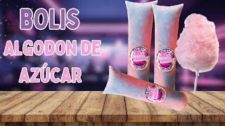 BOLIS DE ALGODON DE AZUCAR 🍭CREMOSITOS para NEGOCIO bolis emprendimiento [upl. by Tarabar]