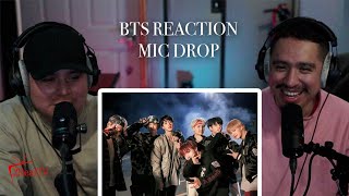 RAPPERS FIRST TIME LISTENING TO BTS MIC DROP REACTION [upl. by Amre455]