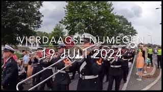 MUZIEKKORPSEN 19 JULI 2024  4DAAGSE NIJMEGEN [upl. by Aeriell]