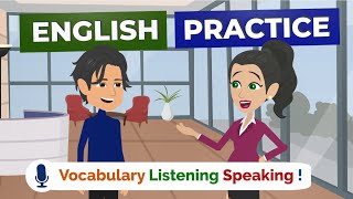 Easy to Learn English Speaking with Shadowing English Conversation Practice [upl. by Gaddi851]