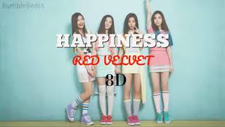 Red VelvetHappiness 8D Audio [upl. by Acinyt879]