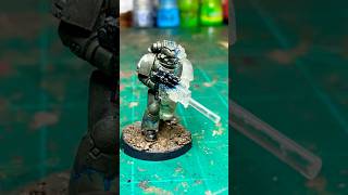 Painting a cloaking space marine  warhammer warhammer40k warhammer30k warhammercommunity [upl. by Avra467]