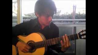 Lullaby of birdland solo guitar covered by Tanaka Yoshinori With Tablature Jazz Cover Acoustic [upl. by Sucerdor953]