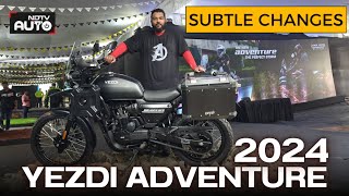 2024 Yezdi Adventure Launched  Price Features Specifications  First Look  NDTV Auto [upl. by Agna]