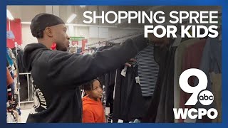 Cincinnati Bengal Chidobe Awuzie treated kids to a holiday shopping spree [upl. by Nywra]