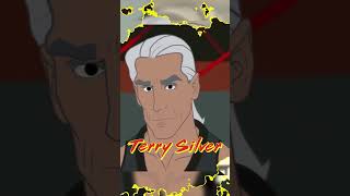 COBRA KAI TERRY SILVER ANIMATED cobrakai ai karatekid [upl. by Annairda]