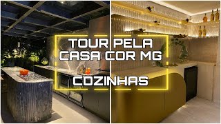 TENDÊNCIA PARA COZINHAS NA CASA COR MINAS GERAIS 2023  TOUR PELA CASA COR MG [upl. by Norris]