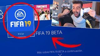 TENGO LA BETA DE FIFA 19 [upl. by Christy]