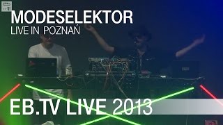 Modeselektor live in Poznań 2013 [upl. by Solley]