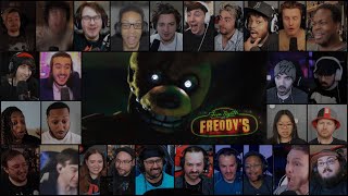 quotFive Nights at Freddysquot  Official Trailer Reaction Mashup [upl. by Neiluj]