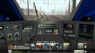 Mise en route du tgv duplex sur Train simulator 2013 [upl. by Emalia]