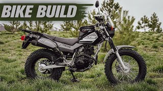 Yamaha TW200 Bike Build 20 [upl. by Ahsineb]