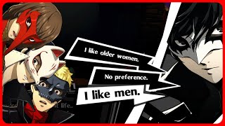 Joker says he likes men  Persona 5 Royal PC [upl. by Raddie]