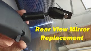 How To Remove  Install  Replace a Rear View Mirror  Toyota [upl. by Yraunaj343]