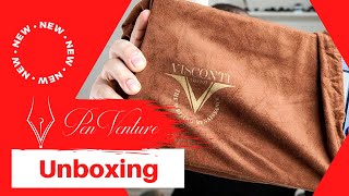 Unboxing  VISCONTI Fountain Pens [upl. by Monika]