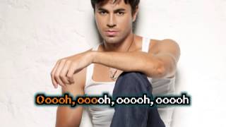 Enrique Iglesias  Bailando Karaoke [upl. by Carmel628]