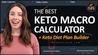 How to EASILY Calculate Your Macros for Keto  The Best Macro Calculator for the Keto Diet [upl. by Esilahc]