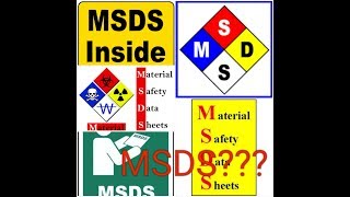 MSDS I Material Safety data Sheet I What is MSDS IMSDS 1 to 16 Point explained I Chemical handling [upl. by Hagi]