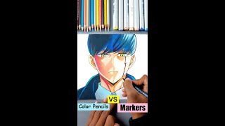 COLOR PENCILS vs MARKERS✨ which is better [upl. by Emlen]