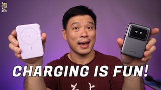 UGREEN UNO Wireless Magnetic Powerbank  Charging Is Fun [upl. by Ahsed]