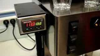 Rancilio Silvia PID off temperature surfing no cooling flush [upl. by Alek476]