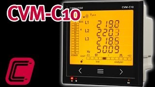 CVMC10 Electrical power analyzer with energy measurement [upl. by Enimrej]