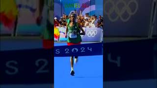 TAMRAT TOLA PARIS 2024 KING OF A LION ethiopia paris tola marathon ios sports [upl. by Dolli]