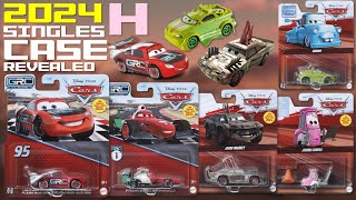 Mattel Disney Cars 2024 Singles Case H COMPLETE Contents  GRC McQueen Francesco Bernoulli Komodo [upl. by Clevie958]