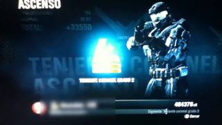 Halo Reach  33550 cR en minutos [upl. by Yeung]