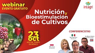 Webinar Gratuito Nutrición y Bioestimulación de Cultivos [upl. by Hogan213]