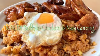 【Live】Buffalo Chicken amp Nasi Goreng  カルディ食材  ご飯炊き [upl. by Kihtrak]