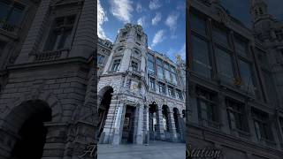 Antwerpen Central Station  another architecture masterpiece travel architecture [upl. by Nanaj968]